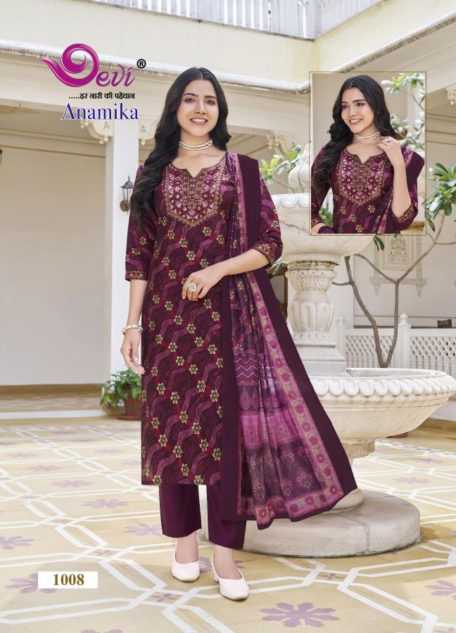 Anamika Vol 1 By Devi kurti pant with Dupatta suppliers In India